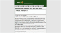 Desktop Screenshot of ppfa.com.au